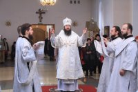 1-Служение епископа Амфилохия поминальную субботу Великого поста