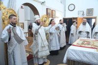 9-Служение епископа Амфилохия поминальную субботу Великого поста