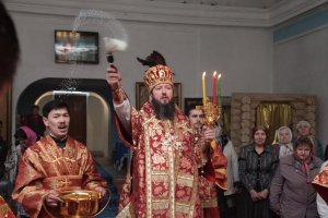 Служение епископа Амфилохия в Светлый Вторник