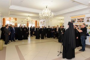 Управляющий Усть-Каменогорской епархией посетил мероприятия, проходившие в духовно-культурном центре Казахстанского Митрополичьего округа в Астане, посвященные 145-летию учреждения Туркестанской епархии