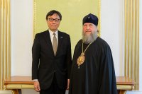 3-Управляющий Усть-Каменогорской епархией посетил мероприятия, проходившие в духовно-культурном центре Казахстанского Митрополичьего округа в Астане, посвященные 145-летию учреждения Туркестанской епархии