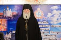 12-Управляющий Усть-Каменогорской епархией посетил мероприятия, проходившие в духовно-культурном центре Казахстанского Митрополичьего округа в Астане, посвященные 145-летию учреждения Туркестанской епархии