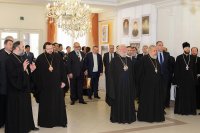 17-Управляющий Усть-Каменогорской епархией посетил мероприятия, проходившие в духовно-культурном центре Казахстанского Митрополичьего округа в Астане, посвященные 145-летию учреждения Туркестанской епархии