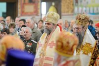 4-В Успенском соборе Казахстанской столицы епископ Амфилохий сослужил Главе Митрополичьего округа за Божественной Литургией в память 145-летия учреждения Туркестанской епархии