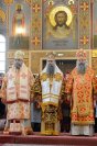 8-В Успенском соборе Казахстанской столицы епископ Амфилохий сослужил Главе Митрополичьего округа за Божественной Литургией в память 145-летия учреждения Туркестанской епархии
