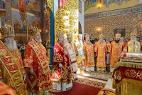 24-В Успенском соборе Казахстанской столицы епископ Амфилохий сослужил Главе Митрополичьего округа за Божественной Литургией в память 145-летия учреждения Туркестанской епархии