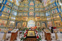 31-В Успенском соборе Казахстанской столицы епископ Амфилохий сослужил Главе Митрополичьего округа за Божественной Литургией в память 145-летия учреждения Туркестанской епархии