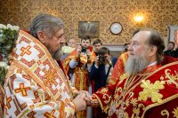 37-В Успенском соборе Казахстанской столицы епископ Амфилохий сослужил Главе Митрополичьего округа за Божественной Литургией в память 145-летия учреждения Туркестанской епархии