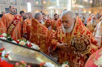 52-В Успенском соборе Казахстанской столицы епископ Амфилохий сослужил Главе Митрополичьего округа за Божественной Литургией в память 145-летия учреждения Туркестанской епархии