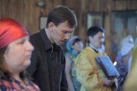 11-Собор всех святых, в земле Российской просиявших. Божественная Литургия в Свято-Покровском храме города Усть-Каменогорска
