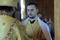 22-Собор всех святых, в земле Российской просиявших. Божественная Литургия в Свято-Покровском храме города Усть-Каменогорска