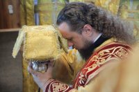 23-Собор всех святых, в земле Российской просиявших. Божественная Литургия в Свято-Покровском храме города Усть-Каменогорска
