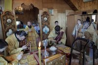 27-Собор всех святых, в земле Российской просиявших. Божественная Литургия в Свято-Покровском храме города Усть-Каменогорска