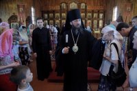 39-Собор всех святых, в земле Российской просиявших. Божественная Литургия в Свято-Покровском храме города Усть-Каменогорска