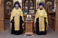 2-В канун 24-ой Недели по Пятидесятнице епископ Амфилохий возглавил служение всенощного бдения в Андреевском кафедральном соборе