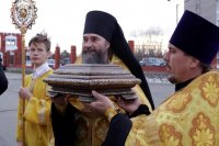 6-В канун 24-ой Недели по Пятидесятнице епископ Амфилохий возглавил служение всенощного бдения в Андреевском кафедральном соборе