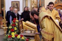 22-В канун 24-ой Недели по Пятидесятнице епископ Амфилохий возглавил служение всенощного бдения в Андреевском кафедральном соборе