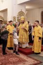 27-В канун 24-ой Недели по Пятидесятнице епископ Амфилохий возглавил служение всенощного бдения в Андреевском кафедральном соборе