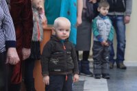 16-В Неделю Крестопоклонную Великого поста епископ Амфилохий совершил Божественную Литургию в Свято-Зиновьевском храме города Усть-Каменогорска