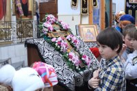 36-В Неделю Крестопоклонную Великого поста епископ Амфилохий совершил Божественную Литургию в Свято-Зиновьевском храме города Усть-Каменогорска