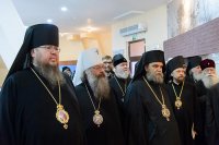 28-Участники торжеств, посвященных 145-летию создания Туркестанской епархии, посетили мемориальный комплекс «АЛЖИР» и храм в честь Акмолинских новомучениц 