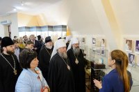 34-Участники торжеств, посвященных 145-летию создания Туркестанской епархии, посетили мемориальный комплекс «АЛЖИР» и храм в честь Акмолинских новомучениц 