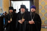 37-Участники торжеств, посвященных 145-летию создания Туркестанской епархии, посетили мемориальный комплекс «АЛЖИР» и храм в честь Акмолинских новомучениц 