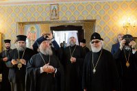 38-Участники торжеств, посвященных 145-летию создания Туркестанской епархии, посетили мемориальный комплекс «АЛЖИР» и храм в честь Акмолинских новомучениц 
