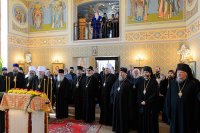 39-Участники торжеств, посвященных 145-летию создания Туркестанской епархии, посетили мемориальный комплекс «АЛЖИР» и храм в честь Акмолинских новомучениц 