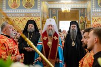 11-Мироточивый образ Богородицы «Умягчение злых сердец» принесен в Алма-Ату. Молебном перед святыней началось празднование 145-летия Туркестанской епархии в Южной столице страны