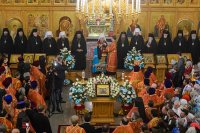 20-Мироточивый образ Богородицы «Умягчение злых сердец» принесен в Алма-Ату. Молебном перед святыней началось празднование 145-летия Туркестанской епархии в Южной столице страны