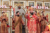 11-Соборное служение Божественной Литургии в четверг Светлой седмицы
