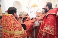 13-Соборное служение Божественной Литургии в четверг Светлой седмицы