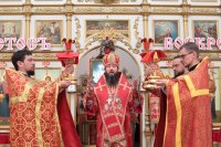 40-Соборное служение Божественной Литургии в четверг Светлой седмицы