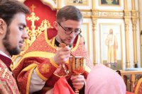 45-Соборное служение Божественной Литургии в четверг Светлой седмицы