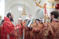 59-Соборное служение Божественной Литургии в четверг Светлой седмицы