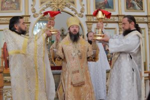 Служение епископа Амфилохия в Неделю 11-ю по Пятидесятнице