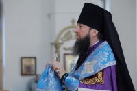 10-Служение епископа Амфилохия в канун Рождества Божией Матери
