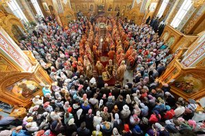 Управляющий Усть-Каменогорской епархией сослужил митрополиту Астанайскому и Казахстанскому Александру за Божественной Литургией в память 145-летия учреждения Туркестанской епархии в Южной столице Казахстана