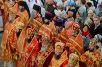 6-Управляющий Усть-Каменогорской епархией сослужил митрополиту Астанайскому и Казахстанскому Александру за Божественной Литургией в память 145-летия учреждения Туркестанской епархии в Южной столице Казахстана
