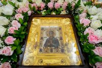 13-Управляющий Усть-Каменогорской епархией сослужил митрополиту Астанайскому и Казахстанскому Александру за Божественной Литургией в память 145-летия учреждения Туркестанской епархии в Южной столице Казахстана