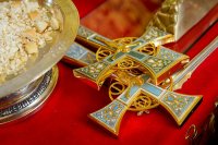 18-Управляющий Усть-Каменогорской епархией сослужил митрополиту Астанайскому и Казахстанскому Александру за Божественной Литургией в память 145-летия учреждения Туркестанской епархии в Южной столице Казахстана