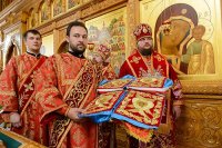 42-Управляющий Усть-Каменогорской епархией сослужил митрополиту Астанайскому и Казахстанскому Александру за Божественной Литургией в память 145-летия учреждения Туркестанской епархии в Южной столице Казахстана