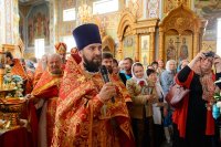 43-Управляющий Усть-Каменогорской епархией сослужил митрополиту Астанайскому и Казахстанскому Александру за Божественной Литургией в память 145-летия учреждения Туркестанской епархии в Южной столице Казахстана