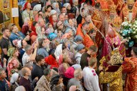 47-Управляющий Усть-Каменогорской епархией сослужил митрополиту Астанайскому и Казахстанскому Александру за Божественной Литургией в память 145-летия учреждения Туркестанской епархии в Южной столице Казахстана