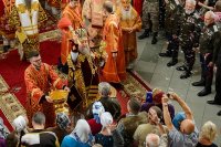 48-Управляющий Усть-Каменогорской епархией сослужил митрополиту Астанайскому и Казахстанскому Александру за Божественной Литургией в память 145-летия учреждения Туркестанской епархии в Южной столице Казахстана