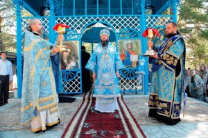 Празднование в честь Знаменско-Абалацкой иконы Божией Матери. Божественная Литургия на Святом Ключе