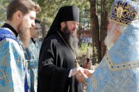 7-Празднование в честь Знаменско-Абалацкой иконы Божией Матери. Божественная Литургия на Святом Ключе