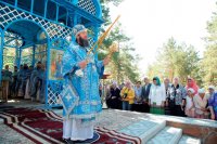 25-Празднование в честь Знаменско-Абалацкой иконы Божией Матери. Божественная Литургия на Святом Ключе