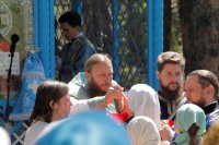 60-Празднование в честь Знаменско-Абалацкой иконы Божией Матери. Божественная Литургия на Святом Ключе